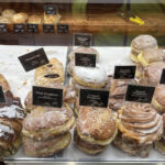 Doughnut & patisserie selection at the Craft Bakery in Redditch
