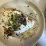 Eggs on toast at Waylands Yard in Worcester
