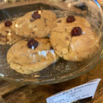 Cherry Bakewell cookie at No 505 Cafe Bar in Redditch