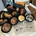 Nut ball selection at Bespoke Coffee House in Dartmouth