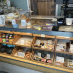 Cake selection at Bespoke Coffee House in Dartmouth