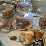 Cake selection at Bloom & Grind cafe in Pembridge