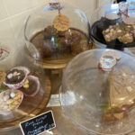 Cake selection at Bloom & Grind cafe in Pembridge