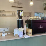 Inside Bloom & Grind cafe in Pembridge