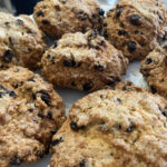 Fruit scones at the Blue Bean Coffee Shop
