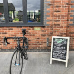 Bike racking at the Rickyard Cafe