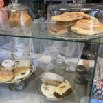 Cake selection at the Farmers Den cafe in Cookley, Kidderminster
