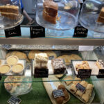 Cake selection at Ystrad garden centre cafe