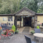 Two Hoots tea room at Devils Bridge in the Cambrian Mountains