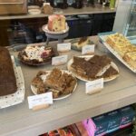 Cake selection at JNCTN cafe in Worcester