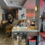 Inside Black Sheep Coffee House in Deansgate, Greater Manchester
