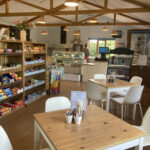 Inside the community run cafe in Crowle