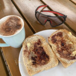 Toast & cappuccino at the community run cafe in Crowle