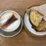 Cappuccino & sourdough toast at Twelve Coffee Shop in Bromsgrove