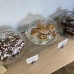 Cake selection at Latte-da Coffee & Kitchen