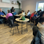 Inside No.1 Brownes Way cafe in Hallow, Worcestershire