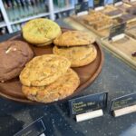 Cookie selection at the Coffee Nook coffee house in Worcester