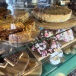 Cake selection at Osco's At Blenheim Cafe near Bidford-on-Avon