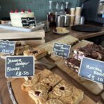 Cake selection at Number 85 Coffee in Cheltenham
