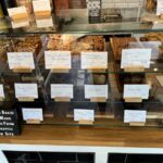 Flapjack & cake selection at Grouch Coffee in Moreton-in-Marsh