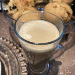 Cappuccino at Sugar Plum Tearooms in Pershore