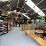 Inside Rate of Rise coffee roastery in Abergavenny