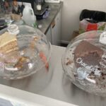 Cake selection at Chataways Tearoom in Tardebigge