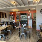 Inside Chain & Sprocket cafe
