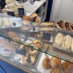 Savoury selection at Leaf & Bean cafe in Clevedon