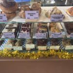 Cake selection in the Coffee Cauldron in Cheltenham