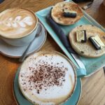 Cappuccino at Black Gold Cleevlands cafe