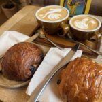 Coffee & pastries at Narrative Coffee Coffee & pastries at Narrative Coffee